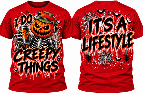 creepy Things, Halloween Tee