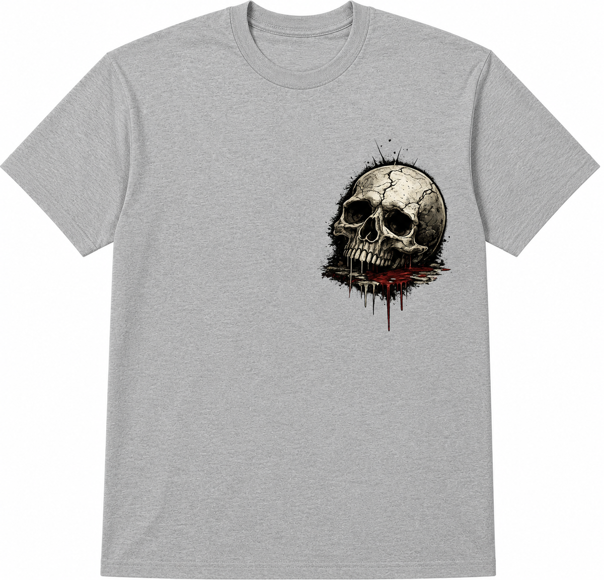 FUNNY HUSBAND T-SHIRT-W.I.F.E. WHAT I FEAR EVERYDAY SKULL GRAPHIC TEE