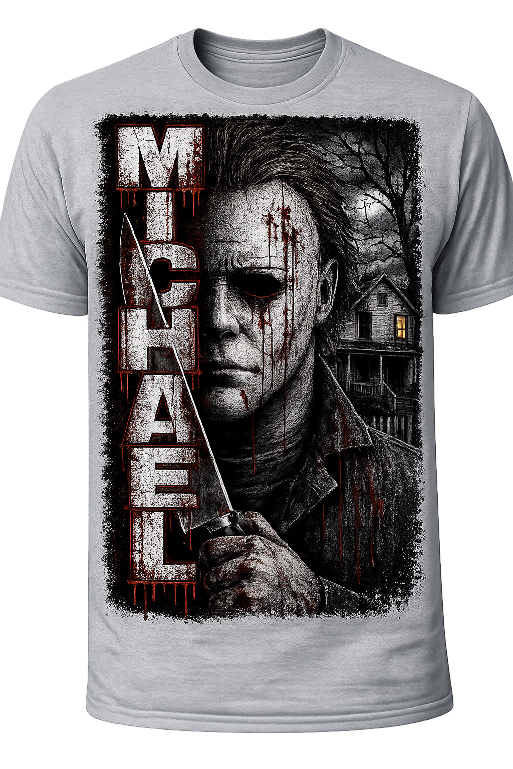 Michael Myers Halloween T-shirt horror Movie Graphic nTee Slasher Fan Shirt
