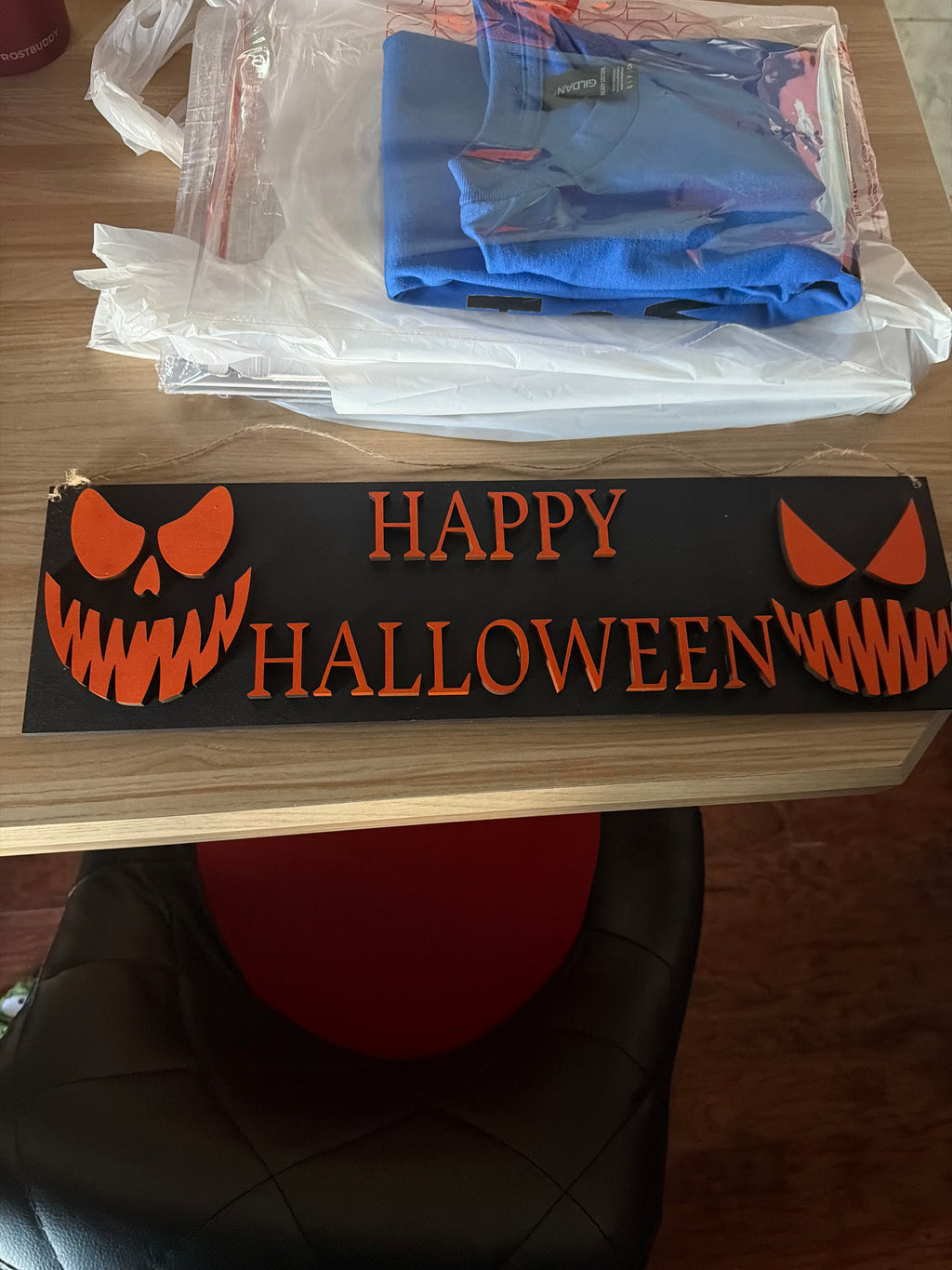 Happy Halloween wooden Sign/Layered Jack O' Lantern Halloween Porch & home Decor