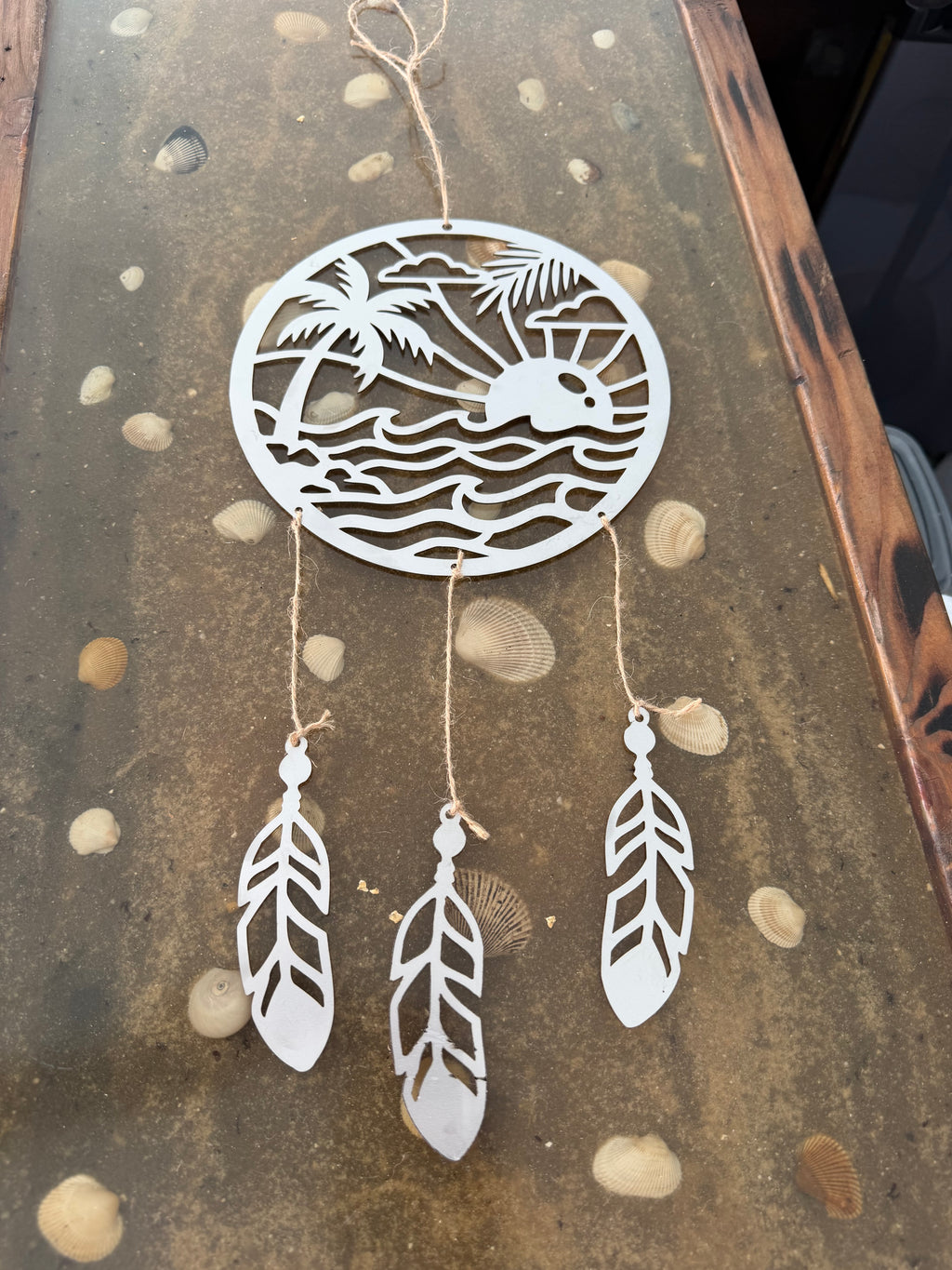 Custom Stainless Steel Dream Catcher-Handmade Metal Wall Hanging Decor