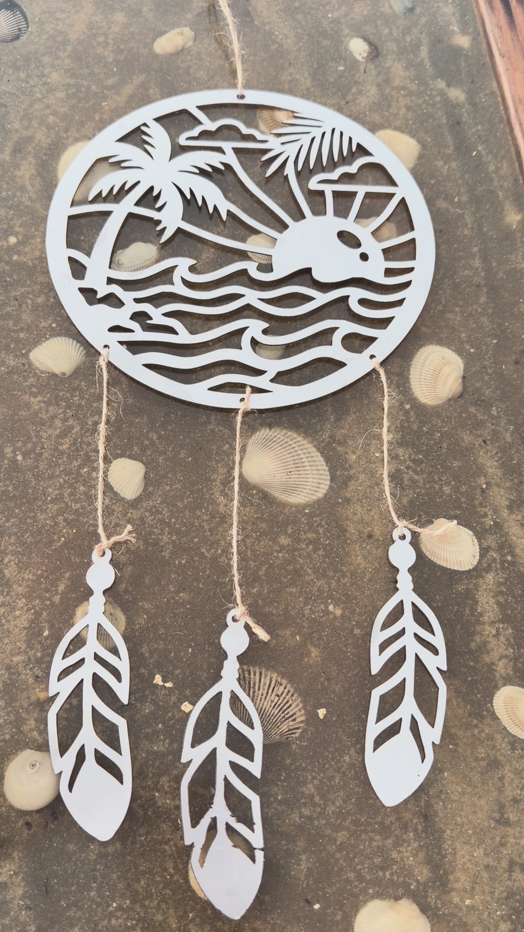 Custom Stainless Steel Dream Catcher-Handmade Metal Wall Hanging Decor